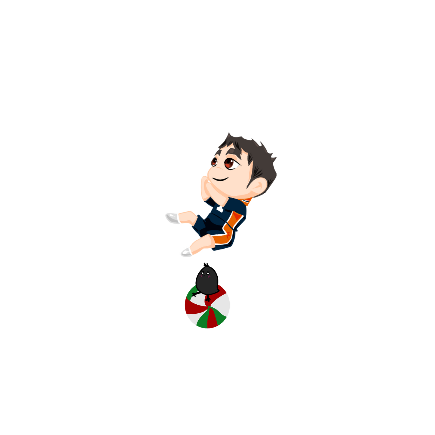 "Daichi Sawamura" Keychain and Charm