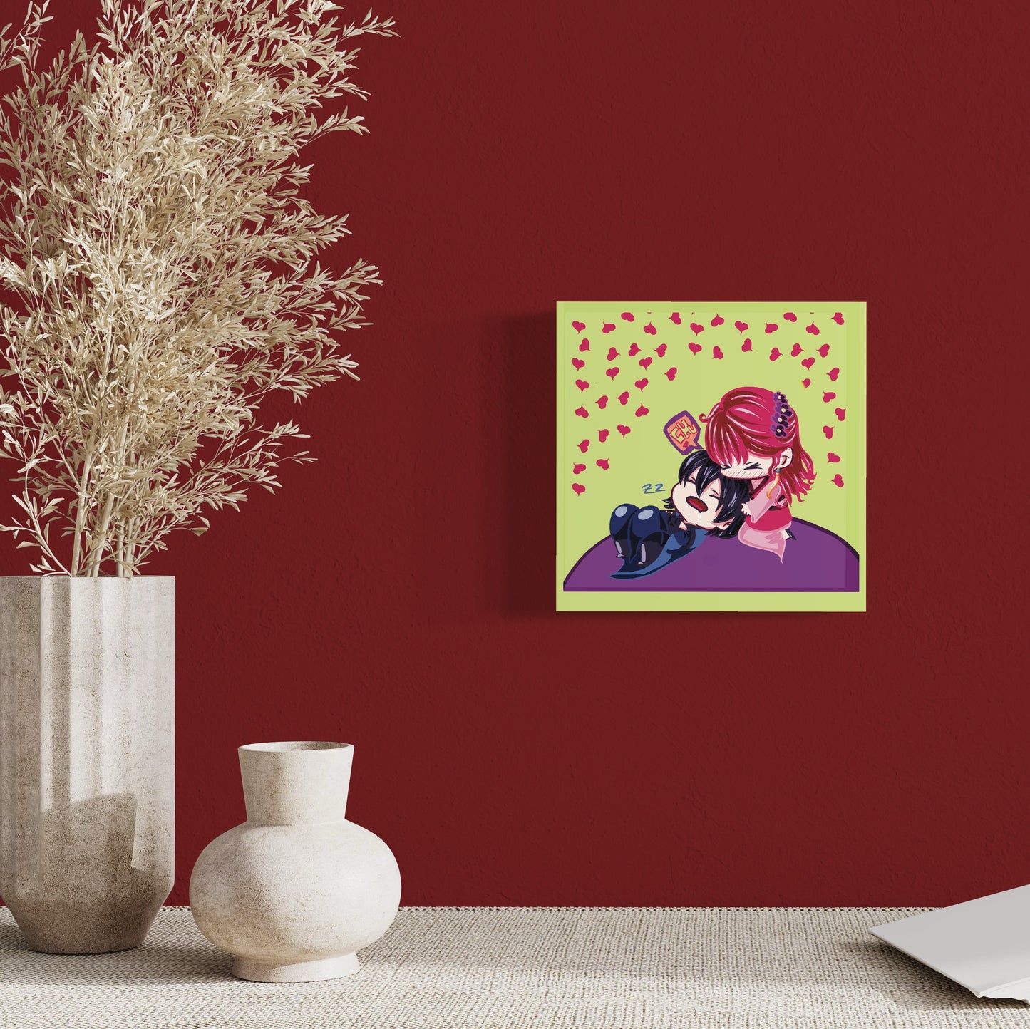 “Shy Kiss” Print