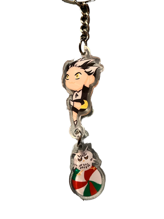 "Kotaro Bokuto" Keychain and Charm