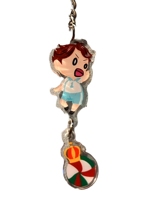 "Toru Oikawa" Keychain and Charm