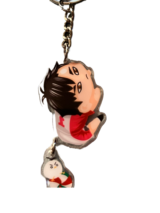 "Wakatoshi Ushijima" Keychain and Charm