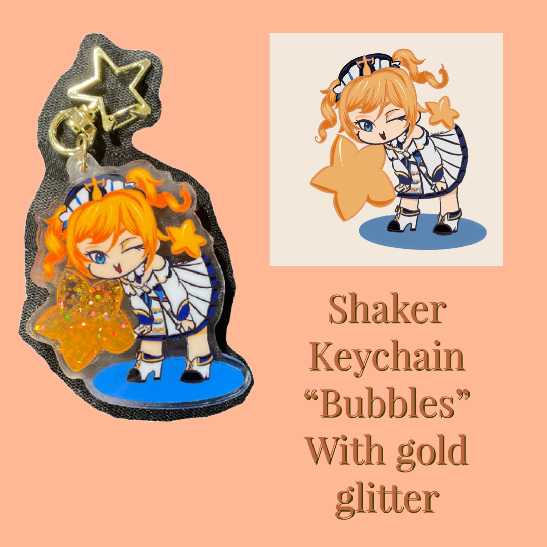 “Bubbles” keychain